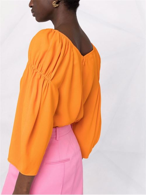 Blouse with puff sleeves STELLA MCCARTNEY | 604166SSA027501